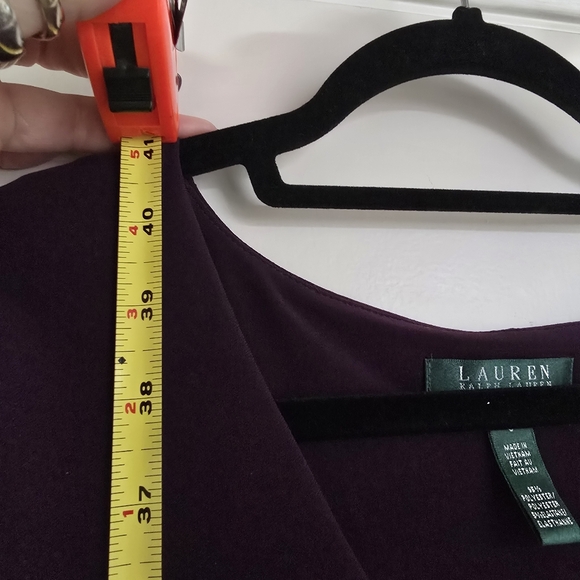 Ralph Lauren Deep Purple Dress - Picture 5 of 5